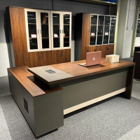 匡大班台桌2.0米办公桌主管桌 MS21-B20 (2000*1600*760MM)