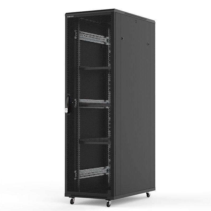 6042网络服务器机柜前后网孔门19英寸标准2米机