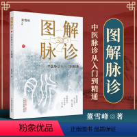 [正版] 图解脉诊:中医脉诊从入门到精通 任之堂主人余浩的弟子董雪峰中医脉诊基础理论入门自学把脉辨证诊断学脉象图谱图解