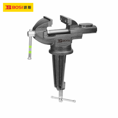 波斯(BOSI) 荧光系列燕尾式桌虎钳 50mm 台