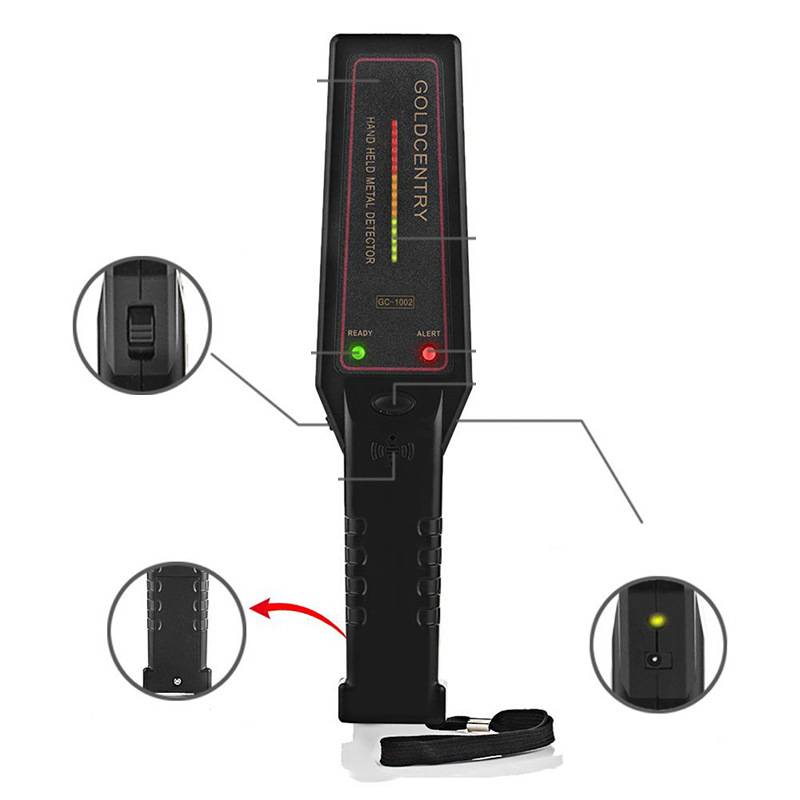 舒图 手持金属探测器GC1002/把