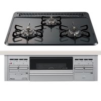 日本原装进口PALOMA/百乐满嵌入式燃气灶60cm上黑下银单面烤PD-N36AS-13A天然气