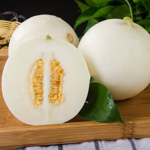 [西沛生鲜]新鲜陕西甜瓜 白肉 净重2.5斤