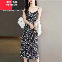 YIBUSHENG8108碎花无袖吊带连衣裙!工厂福利~错过没有~A13