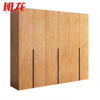 班龙衣柜六门台