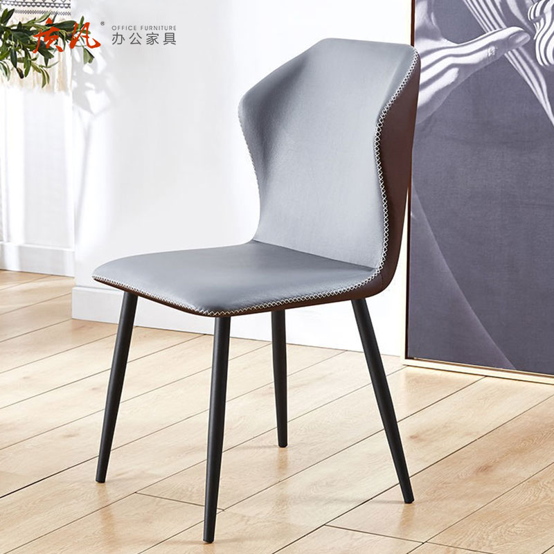 质凡轻奢餐桌椅子简约餐厅蝴蝶椅子靠背椅子