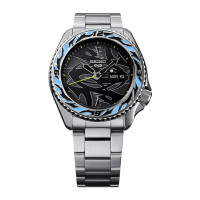 SEIKO精工5号[IP联名款]潮流情侣表自动机械手表SRPG65K1