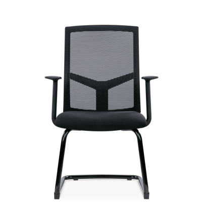 奥派克(AOPIK) 办公椅 W605*D560*H930 黑色固定透风现代风的员工椅