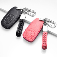 [补贴10%]2020款奥迪A6L钥匙套Q5 Q8 A4L Q7 a8l q5l真皮钥匙包车专用扣19汽车钥匙包