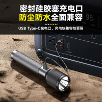 飞利浦(PHILIPS)手电筒强光手电筒远射超长续航家用户外照明应急灯充电SFL2243/93