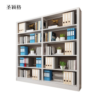 圣颖格钢制置物架图书馆单双面书店阅览室货架档案架资料架单面一列二