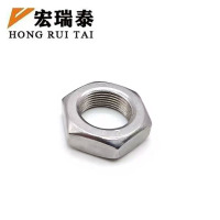 宏瑞泰 不锈钢薄细扣螺母 M16 个
