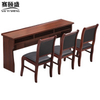 赛颐盛长条会议桌1800*420*760mm+3椅套