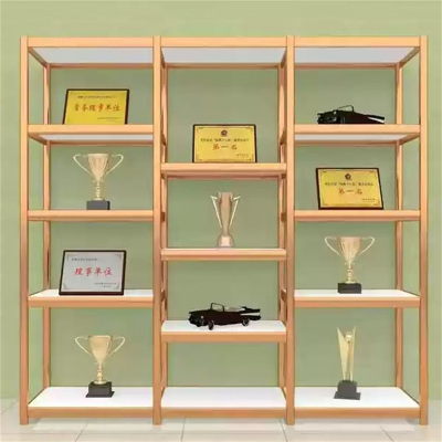 易企采 荣誉展示架30*200*200CM 奖牌奖杯证书手办置物架 单位:组 货期7天
