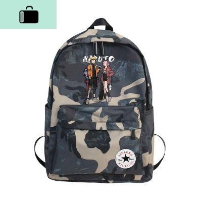 潮牌双肩包男韩版初中学生高中生动漫书包时尚背包2020新款潮女NEW LAKE