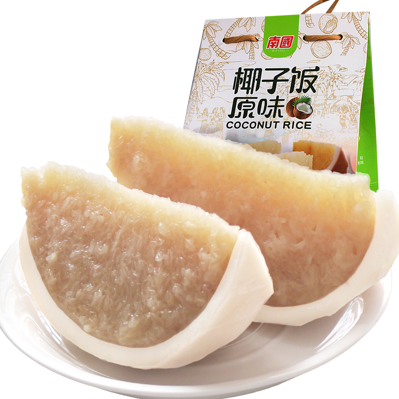 【南国食品_原味椰子饭538g】南国食品 南国海南特产方便糯米饭蒸速食