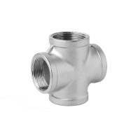 盛京联硕不锈钢内螺纹四通DN25 [1寸]304材质个