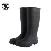 铁迅防油耐污雨鞋耐酸碱雨靴N87 双