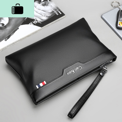 2019新款手包男皮休闲手拿包商务手抓包信封包软皮夹包NEWLAKE男士手拿包