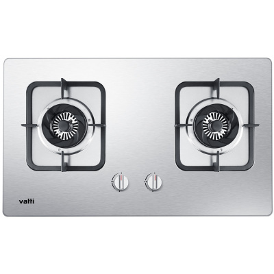 燃气灶不锈钢灶具家用天然气液化气嵌入式煤气双灶具 灰色 天然气品牌