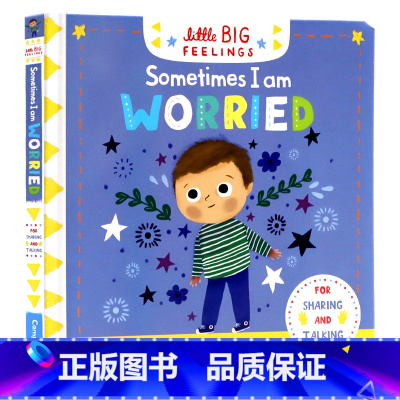 [正版]有时我很担心 英文原版绘本 Little Big Feelings Sometimes I Am Worrie