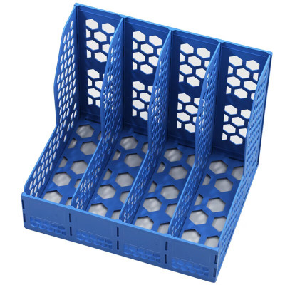 晨光文件框蜂窝形四联(蓝色)ADM95082 2个装