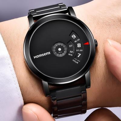 无指针概念手表虫洞学生炫酷创意个性潮流运动防水中性男士石英表同款同款