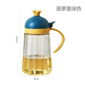 油壶玻璃厨房欧式家用玻璃油罐酱油瓶防漏醋壶装倒小调料油瓶