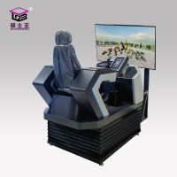 硕士王 SHUOSHIWANG 工程车驾驶模拟器式工推挖装三合一训练模拟系统轮程车模拟训练器