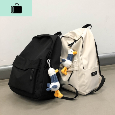 书包韩版原宿ulzzang女韩版高中学生初中生百搭ins风男背包双肩包NEW LAKE