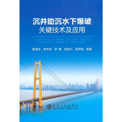 醉染图书沉井沉水下爆破关键技术及应用9787502487041