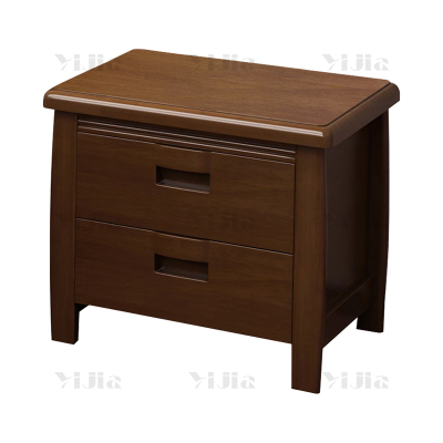 翌嘉 YJ4012010 胡桃木实木床头柜