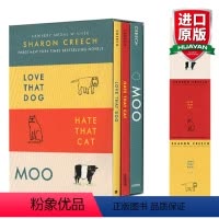 莎伦克里奇3册盒装 [正版] 印第安人的麂皮靴 英文原版 Walk Two Moons 纽伯瑞奖卡内基奖作者Sharon