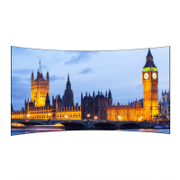 经科JK弧形画框投影幕布窄边框H3-FL/CW2正投软幕106寸2.35:1