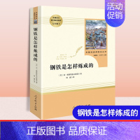 钢铁是怎样练成的 [正版]傅雷家书文化发展社钢铁是怎样炼成的人民教育出版社初中生八年级必读课外书籍阅读文学经典世界名著书