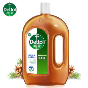 Dettol滴露消毒液1.8L家居清洁杀菌消毒水家用室内杀菌洗衣衣物
