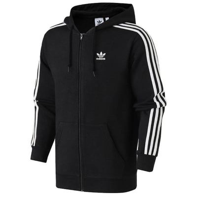 adidas阿迪达斯三叶草男子连帽运动夹克外套