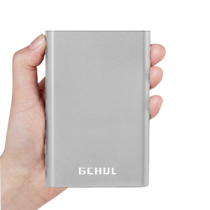 杰储(GCHUL) T1000 1T USB3.0 2.5英寸 移动硬盘 (计价单位:个) 银色