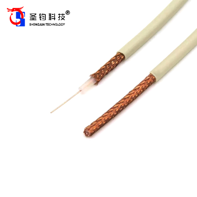 圣钧科技SHENGJUN TECHNOLOGY 2M同轴电缆 SYV75-2-1*1 额定电压300/500V +米