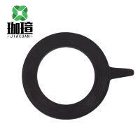 珈瑄 法兰垫 橡胶法兰垫片密封垫圈 圆形防水垫阀门管道 DN80 单位:个