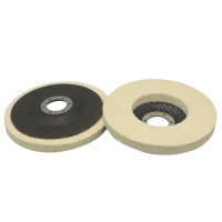 铁洋 羊毛轮 抛光轮 毛毡轮 125*22mm 网盖平面细毛 片