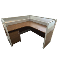 德诚和 屏风工位办公桌职员桌 DCH-PFGW1500 1500*1500*1100mmH 组