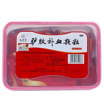 九芝堂驴胶补血颗粒20g/袋*38袋气血两虚补气养血调经药品