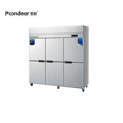烹巅(Poondear)商用六门冰箱 全冷冻 PD-6D 工程款