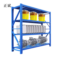 正斌仓库仓储货架四层金属五金货架家用中型重型置物架展示架子300KG