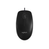 罗技(Logitech) B100全尺寸有线鼠标 家用商务轻音办公笔记本便携鼠标易安装人体工学设计