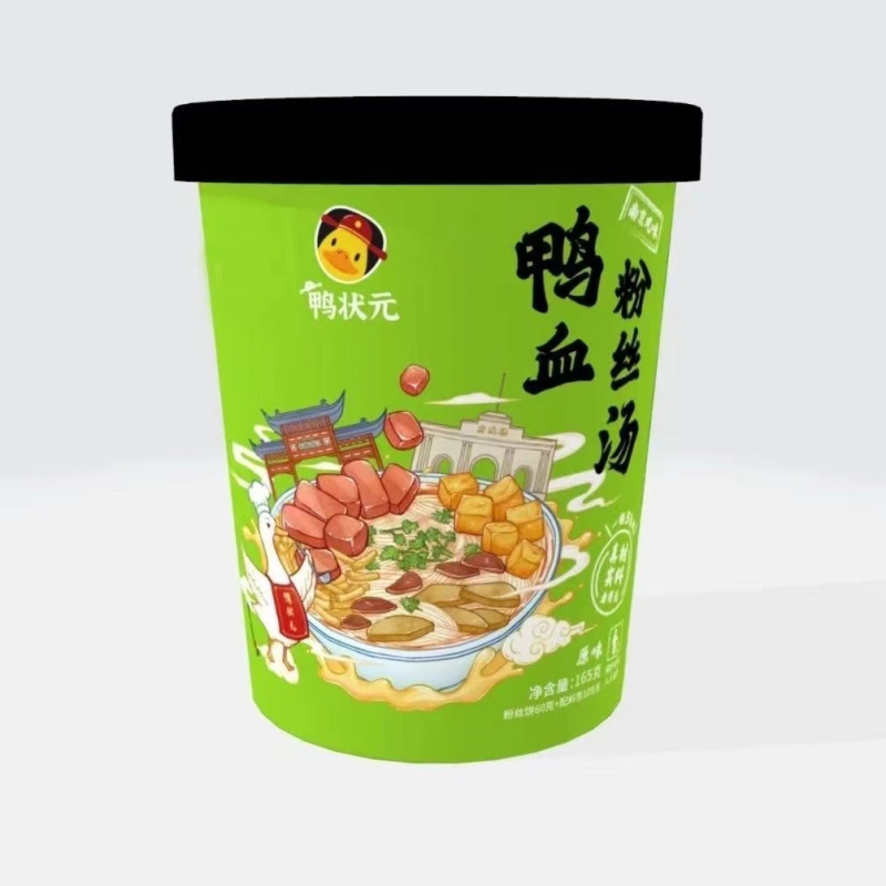 鸭状元鸭血粉丝汤招牌原味165g*6碗
