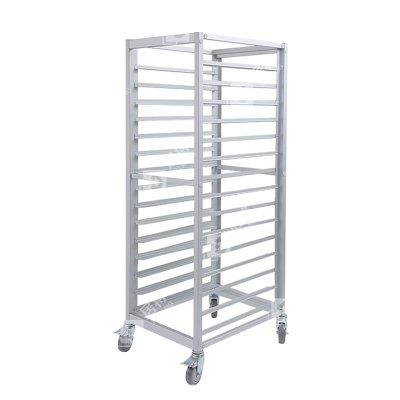 居将 铝合金烤盘架多层托盘车 15层开放式