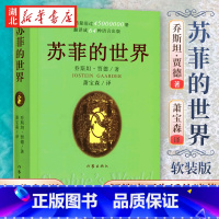 [正版]八年级寒假阅读 苏菲的世界 软精装收藏版 乔斯坦贾德 初中生语文 外国文学小说世界名著排行榜图