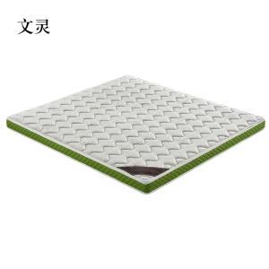 文灵椰棕床垫家用棕垫18cm竹纤维(0胶水天然椰棕+软硬两用+全拆洗)1800mm*2000mm